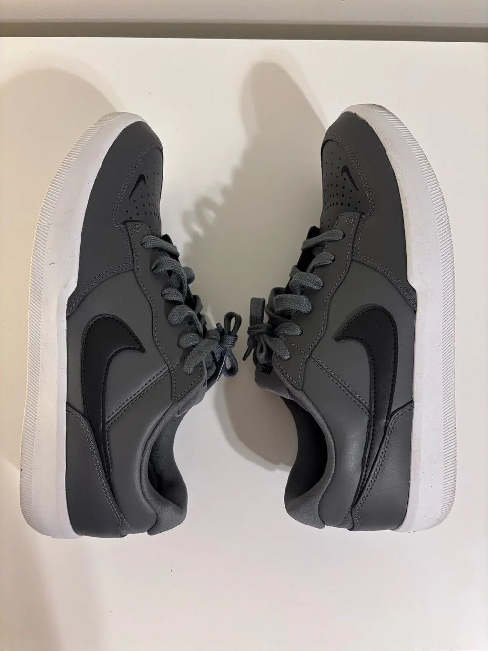 Nike SB Force 58 Premium Dark Grey Black Skate Shoes Men’s 9.5
